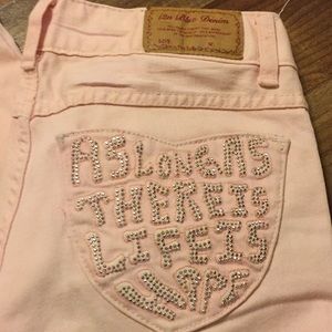 I2n blue denims Pink jeans size L